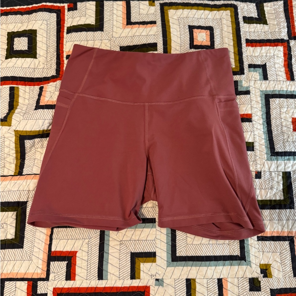 Old Navy Active Red Tight Shorts